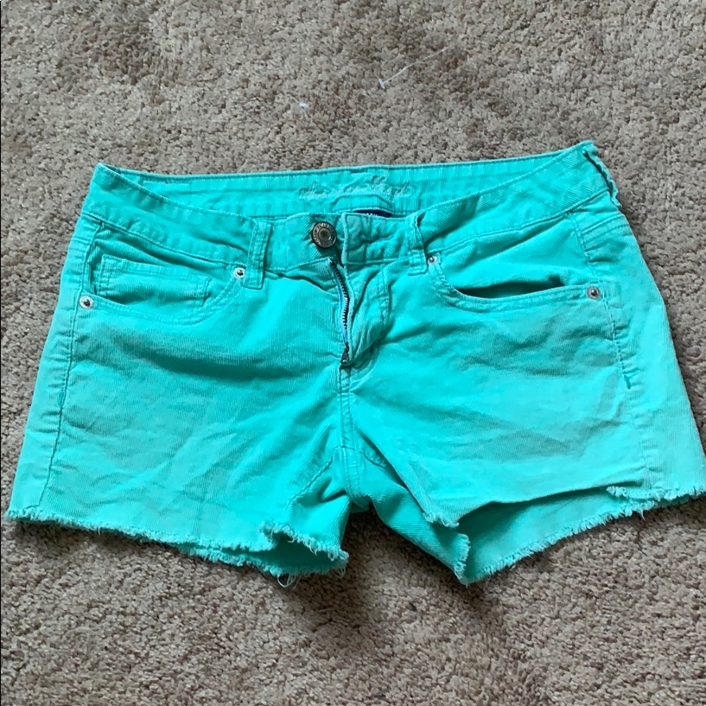 Mint Green American Eagle Shorts